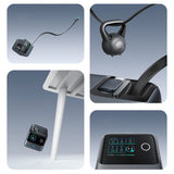 Joyroom Podix JR-TRD01 GaN 140W Desktop Charger with 5 Ports and Dual Retractable Cables - Gray