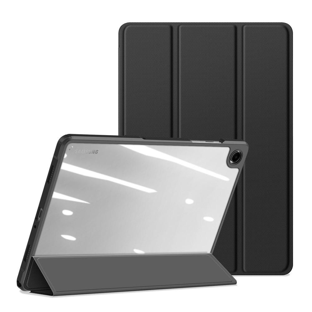 Dux Ducis Toby Armored Flip Case til Samsung Galaxy Tab A11 Plus/A9 Plus - sort
