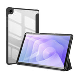 Dux Ducis Toby Armored Flip Case til Samsung Galaxy Tab A11 Plus/A9 Plus - sort