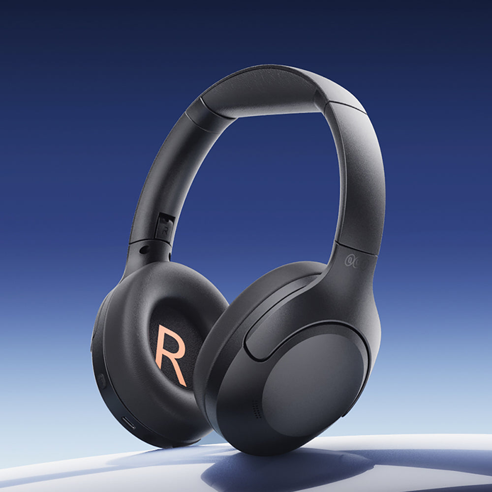 QCY H3 Lite Over-Ear Headphones med ANC Bluetooth 5.3 - sort
