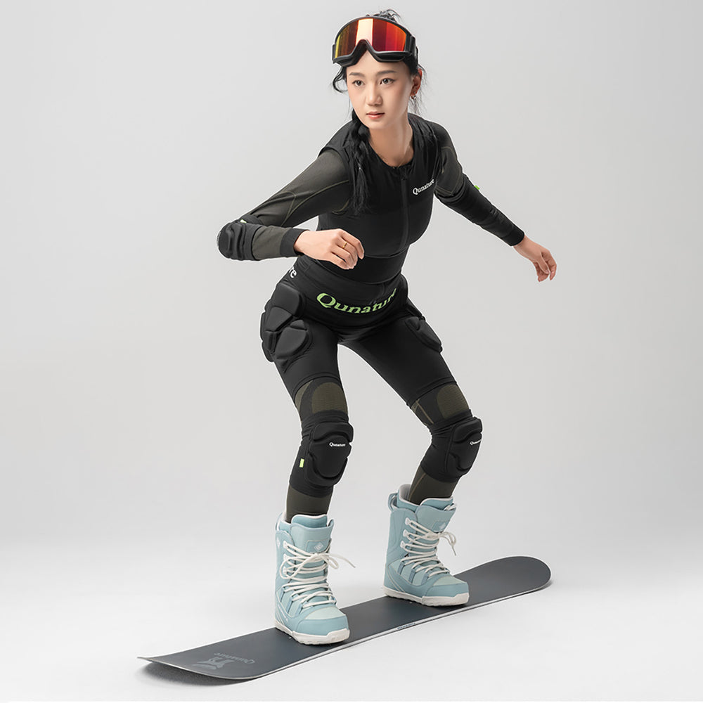 Qunature ski hofte beskyttere - Advanced XL Skier Snowboard skøjter - sort