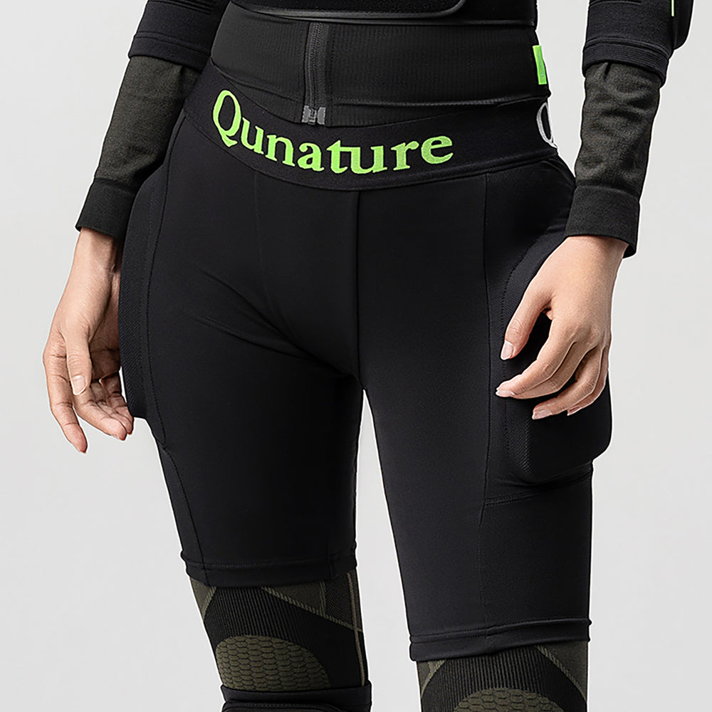 Qunature Ski Hip Protectors - Basic XL Skier Snowboard Skates - sort