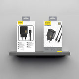 Dudao A26LEU PD 20W GaN USB-C Wall Charger med USB-C til Lightning Cable - sort