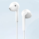 Dudao X3 Wired USB-C In-Ear Headphones - hvid