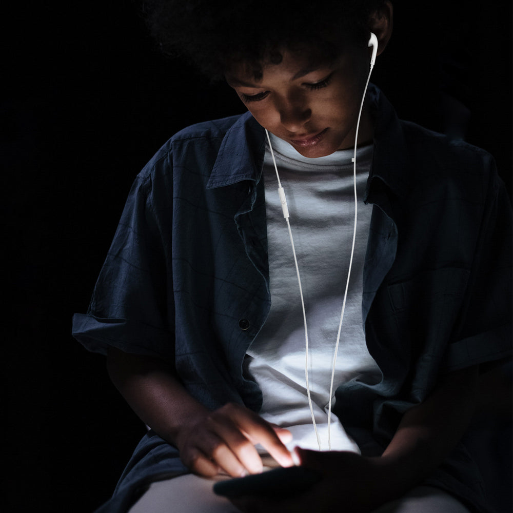 Dudao X14+ Wired In-Ear Headphones med Lightning Connector 1,2 m - Hvid