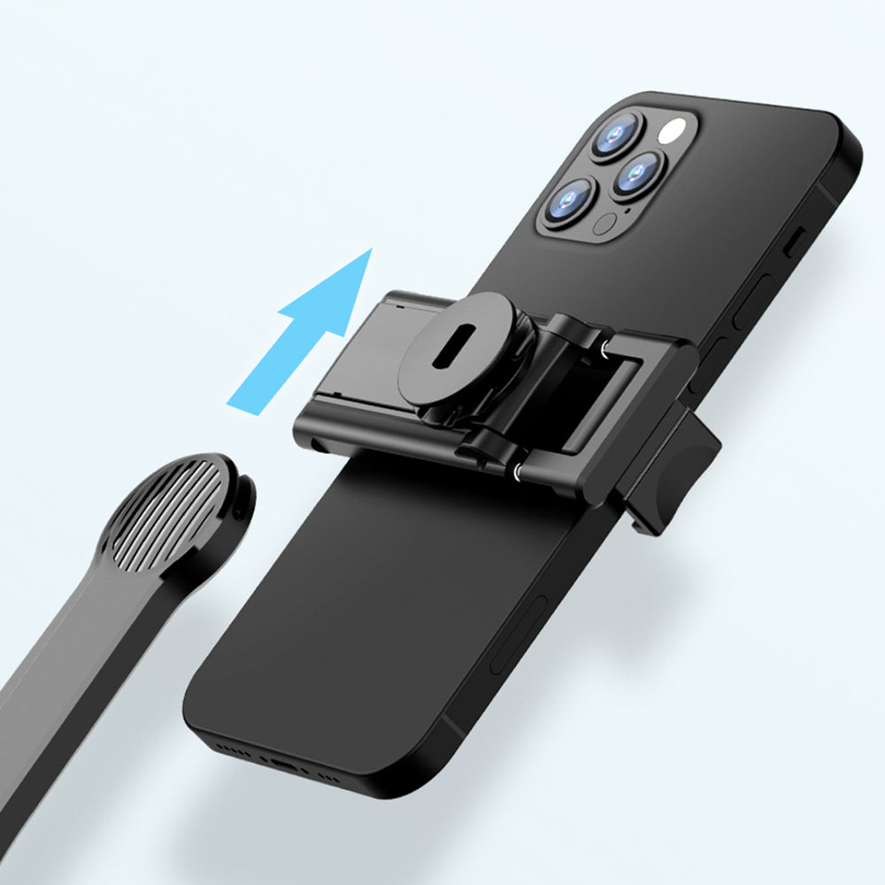 Selfie-stick Dudao F18S 4-i-1 foldbar stativ med fjernbetjening - sort