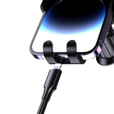 Dudao F5N+ gravity car holder med sugekop til forrude eller instrumentbræt - sort