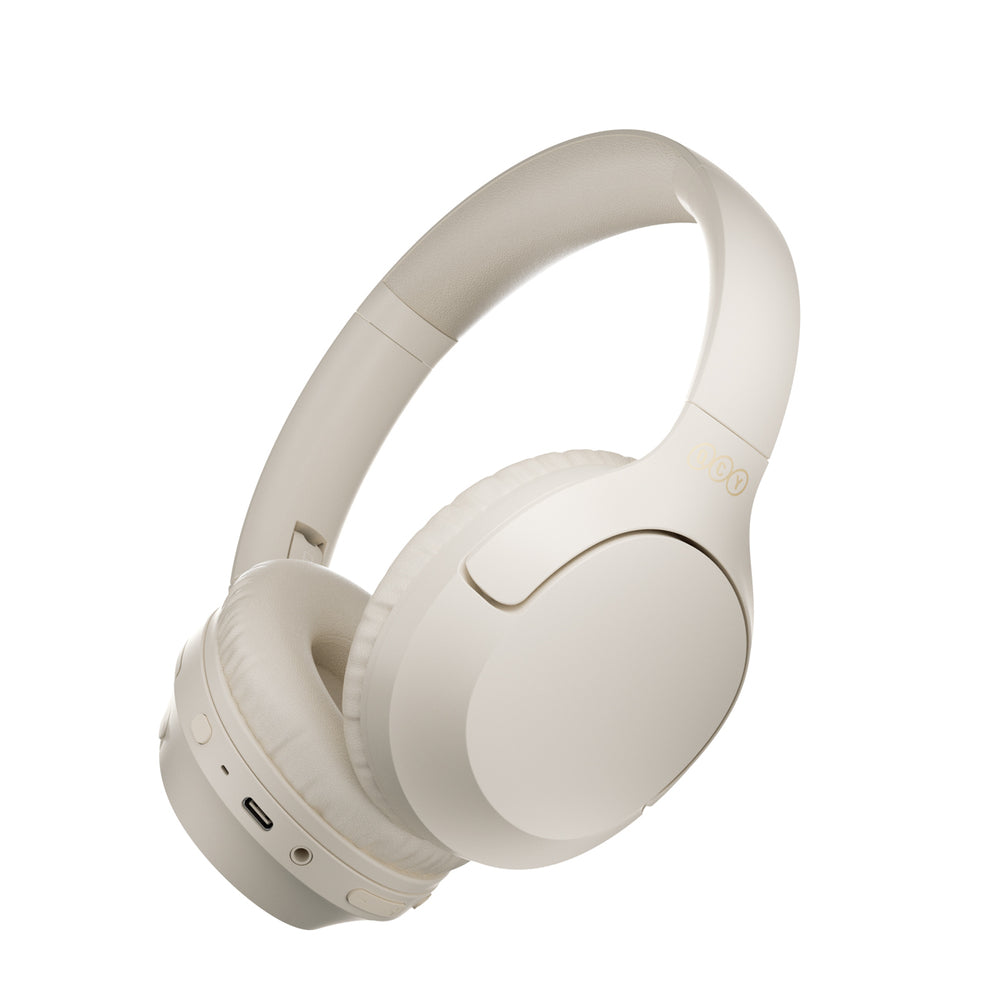 QCY H2 Pro ENC Bluetooth 5.3 Over-Ear Headphones - White