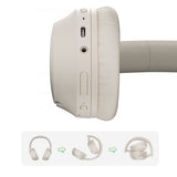 QCY H2 Pro ENC Bluetooth 5.3 Over-Ear Headphones - White