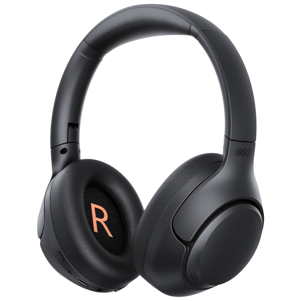 QCY H3 Over-Ear Headphones med ANC og Bluetooth 5.4 - sort
