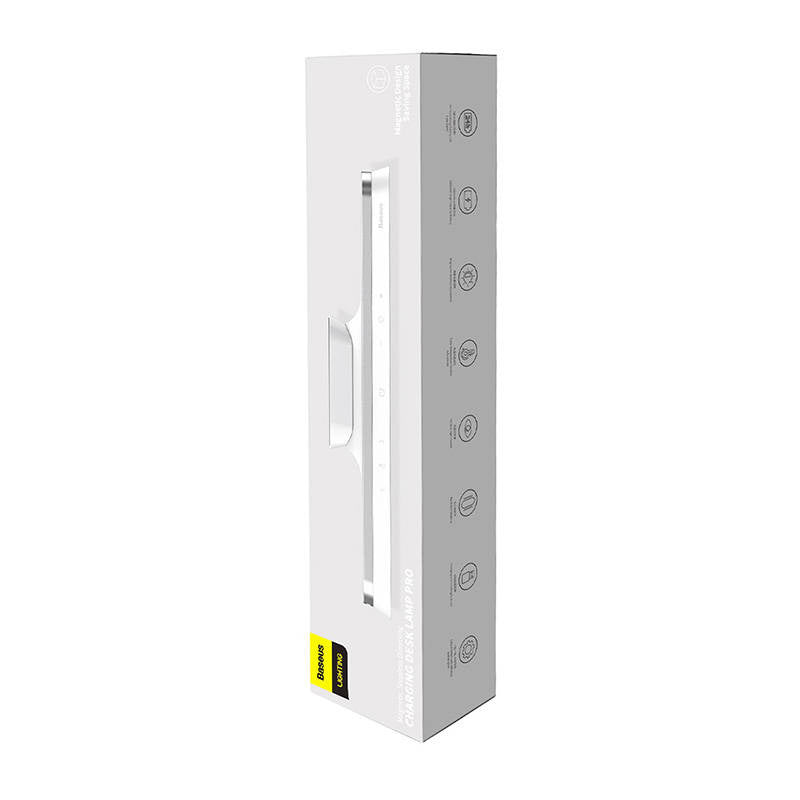 Baseus Magnetic Stepless Lamp Pro med berøringspanel (hvid)