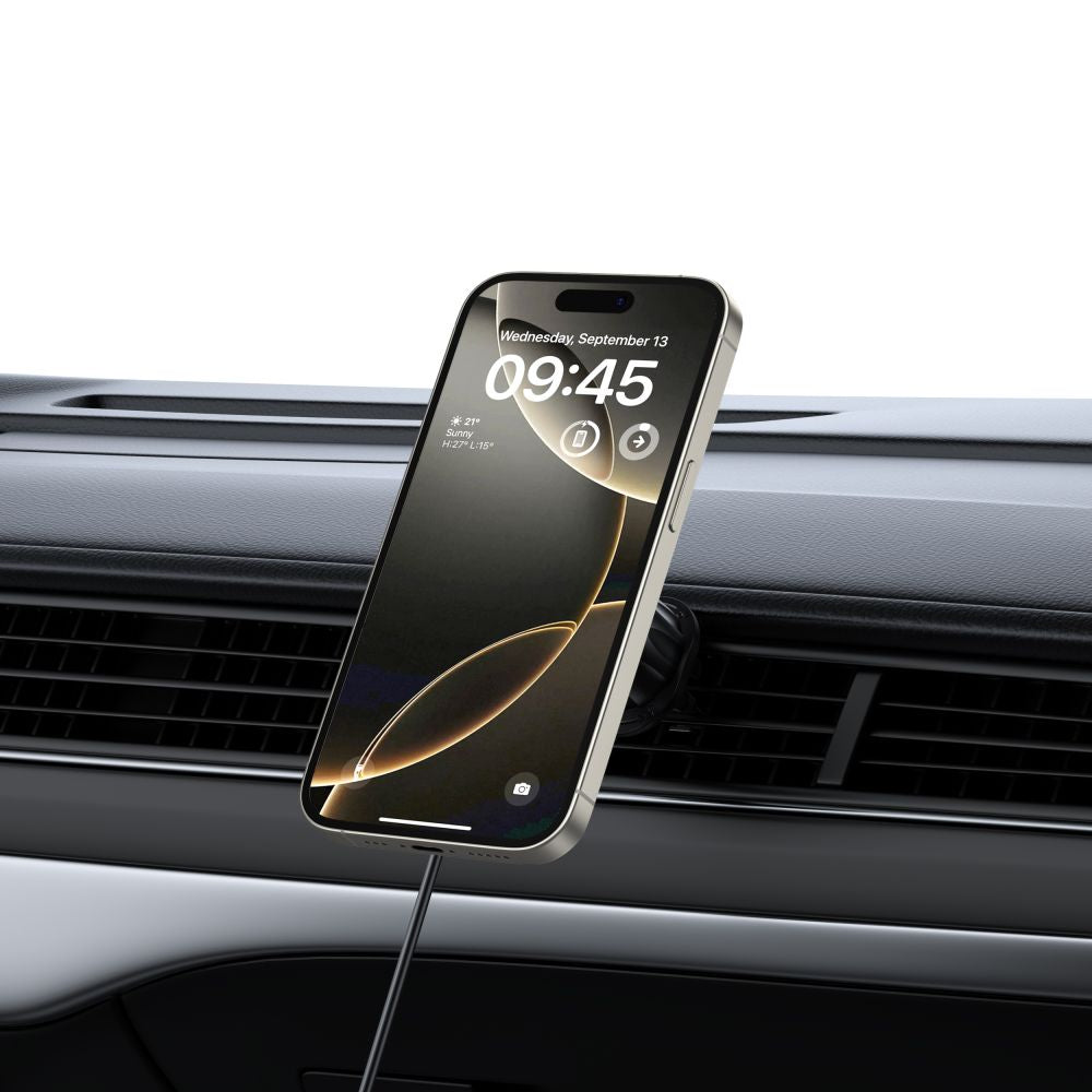 Tech-Protect mm15W-V5 Magnetisk MagSafe Bil Mount til Air Vent/CD Slot - sort