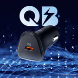 Spigen Essential EV301 30W Car Charger - Black