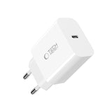 Tech-Protect NC20W Wall Charger med 100 cm USB-C / Lightning Cable - hvid
