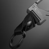 Tech-Protect Slidelock-nøglering - sort og grå