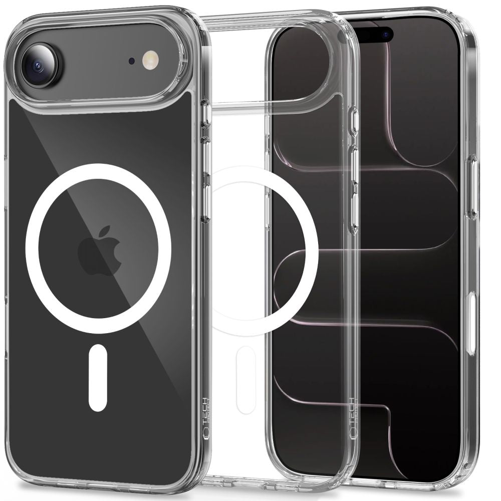 Tech-Protect Flexair Hybrid CC MagSafe Case til iPhone Air - klar