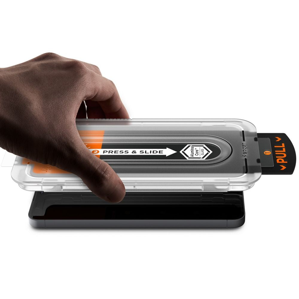 Spigen Glas.tR "EZ Fit Pro" Tempered Glass 2-pack for Samsung Galaxy S25 FE