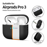 Tech-Protect Silicone Case til AirPods Pro 3 - sort