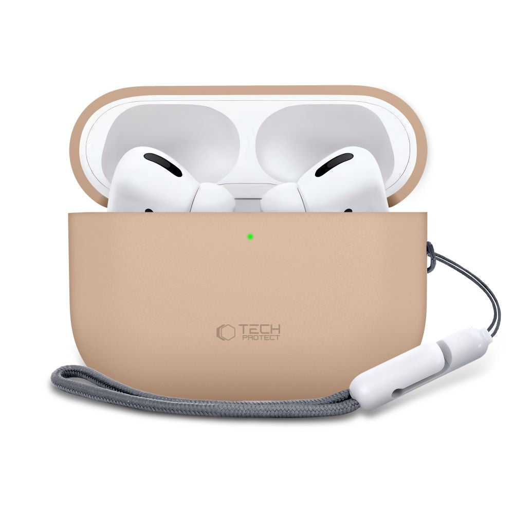 Tech-Protect Silicone Case til AirPods Pro 3 - Beige