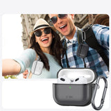 Tech-Protect Silicone Case til AirPods Pro 3 - Matte Black