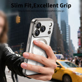 Tech-Protect MagFlex MagSafe-hylster til iPhone 17 Pro - gennemsigtigt sølv