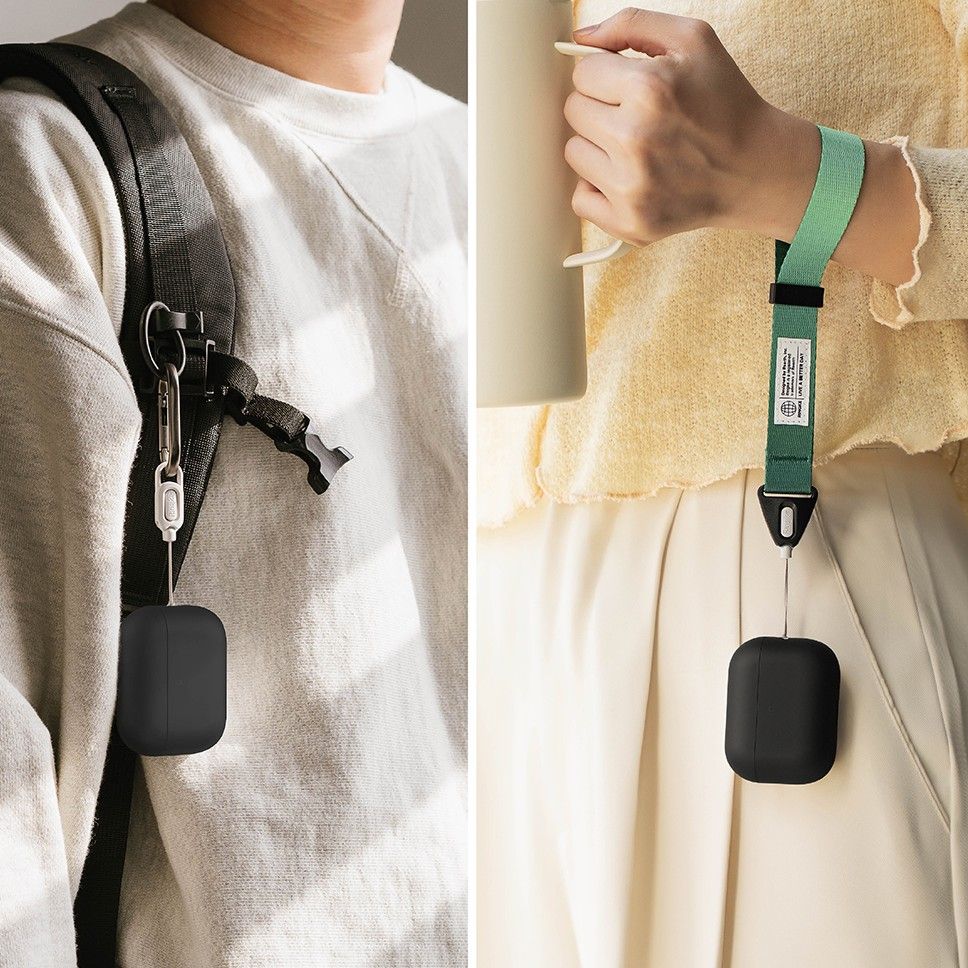 Ringke Silicone Case for AirPods Pro 3 - Black