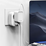 Tech-Protect TA100 US Adapter - hvid