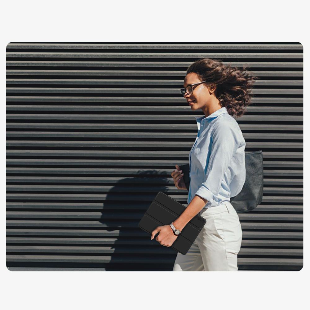 TechProtect SmartCase Pen Case til Samsung Galaxy Tab A9 / A11 8.7 X110 / X115 / X133 / X135 - sort