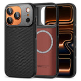 Tech-Protect Kevlar Aramid MagSafe-kasse til iPhone 17 Pro Max - sort