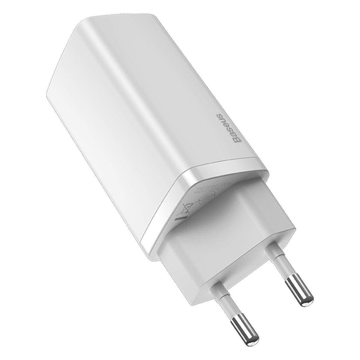 Quick Travel Charger Baseus GaN2 Lite USB+C 65W EU (hvid)