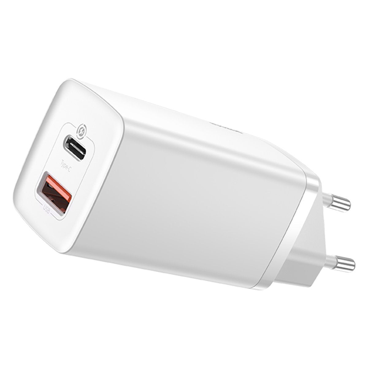 Quick Travel Charger Baseus GaN2 Lite USB+C 65W EU (hvid)