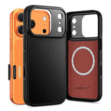 Tech-Protect Kevlar Aramid MagSafe-kasse til iPhone 17 Pro - sort