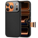 Tech-Protect Kevlar Aramid MagSafe-kasse til iPhone 17 Pro - sort