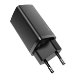 Hurtig rejse oplader Baseus GaN2 Lite USB+C 65W EU (sort)