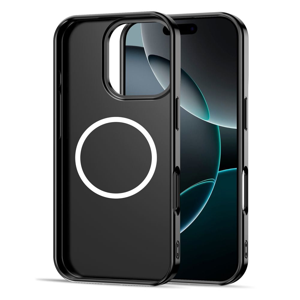 Tech-Protect Lamano MagSafe-hylster til iPhone 16 Pro - brun-lila