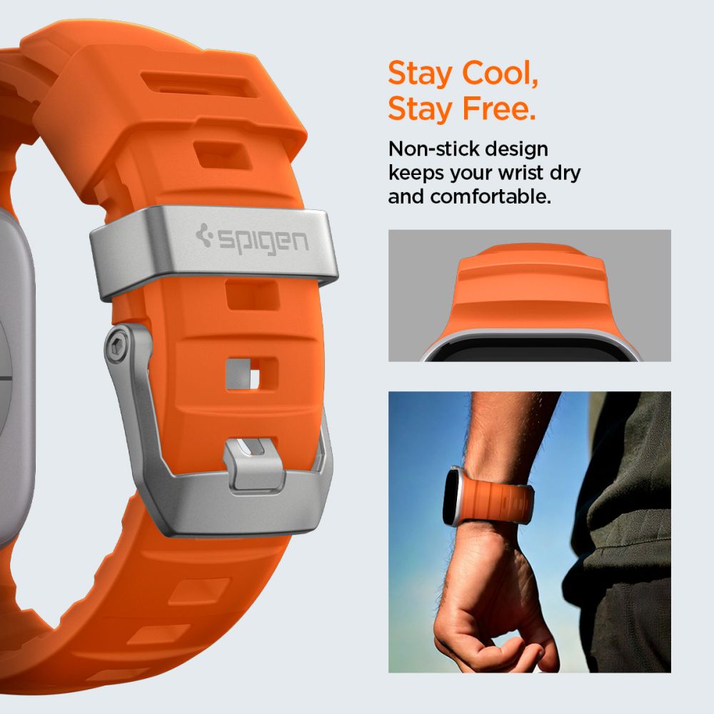 Spigen WBS2 Strap for Apple Watch 44 / 45 / 46 / 49 mm - Orange
