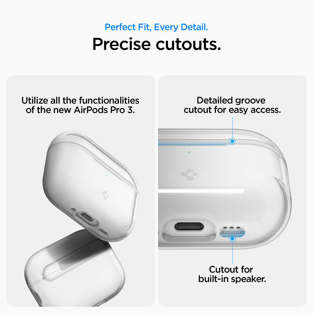 Spigen Liquid Crystal Case for AirPods Pro 3 - Transparent