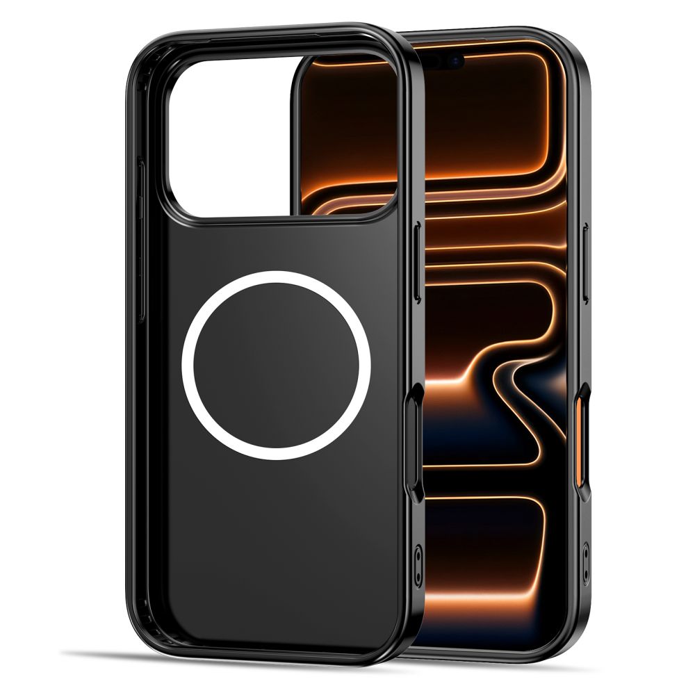 Tech-Protect Lamano MagSafe-hylster til iPhone 17 Pro Max - brunt-lila