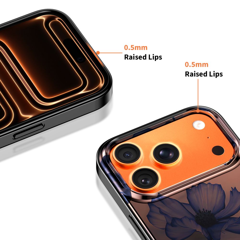 Tech-Protect Lamano MagSafe-hylster til iPhone 17 Pro Max - brunt-lila