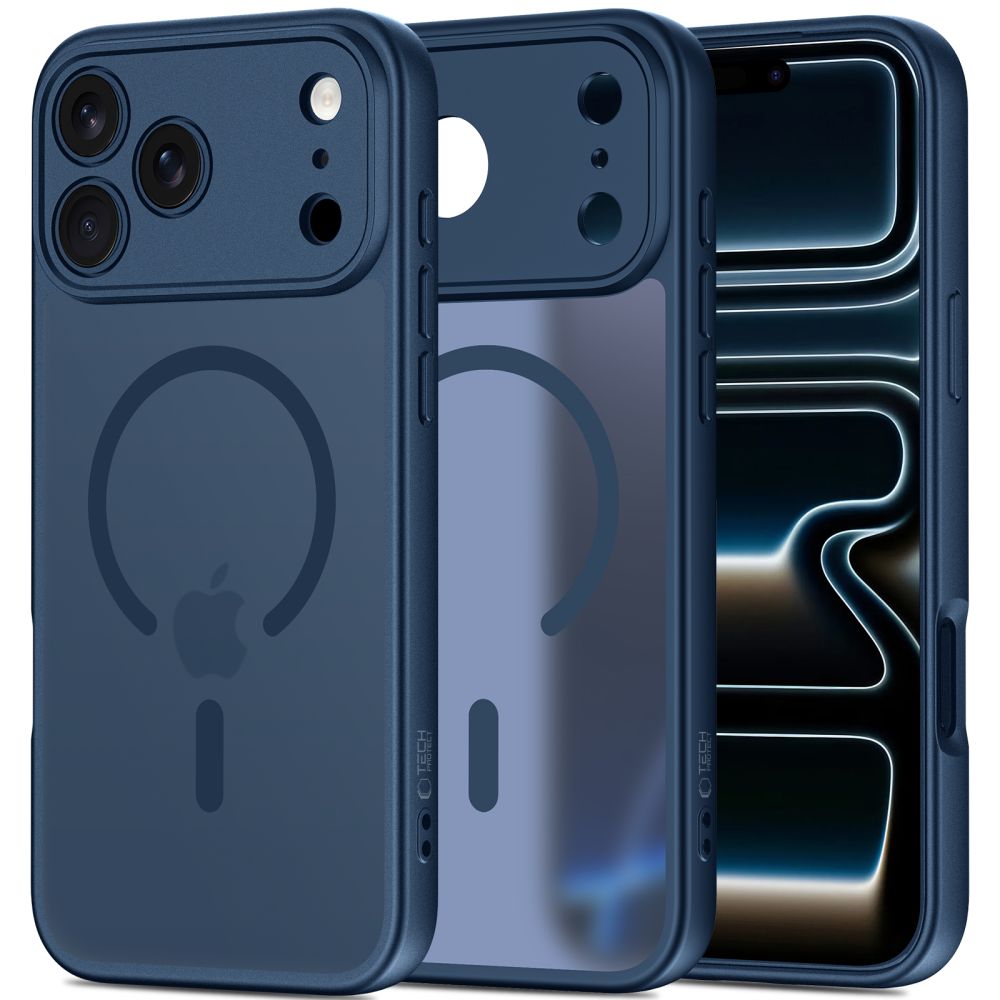 Tech-Protect BasicMag MagSafe Case til iPhone 17 Pro - Navy Blue