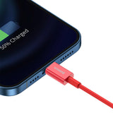 Baseus Superior-serien Kabel USB til iP 2.4A 1m (rødt)