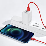 Baseus Superior-serien Kabel USB til iP 2.4A 1m (rødt)