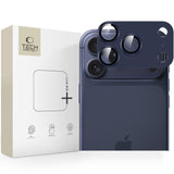 Tech-Protect Camfull Fit+ Camera Lens Glass til iPhone 17 Pro Max - Navy Blue