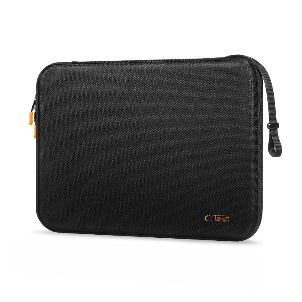 Tech-Protect Hardpouch til 15-16 bærbare computere - sort og orange