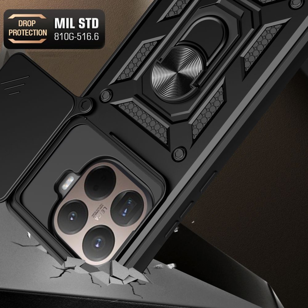 Tech-Protect CamShield Pro Case til Xiaomi 15T Pro - sort