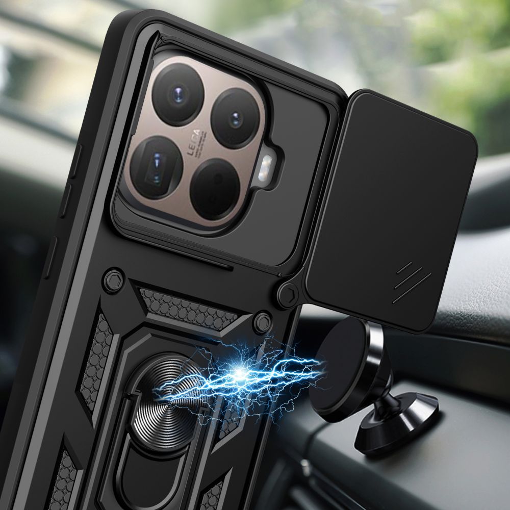 Tech-Protect CamShield Pro Case til Xiaomi 15T Pro - sort