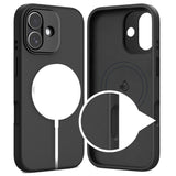 Tech-Protect Uniq MagSafe fodtøj til iPhone 17 - sort