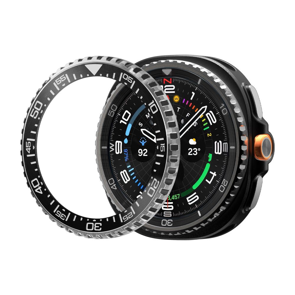 Spigen Bezel Tune Pro Diverna Samsung Galaxy Watch 8 Classic 46mm Cover - Black