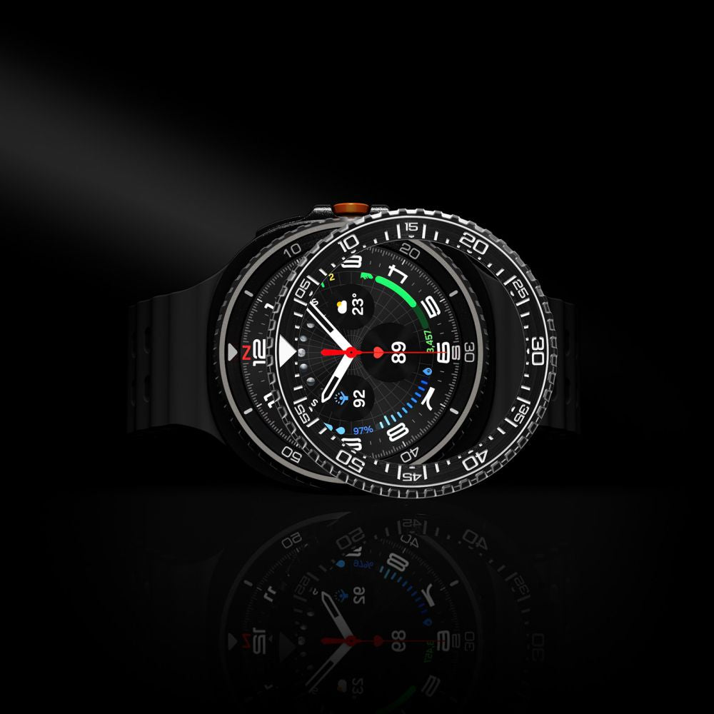 Spigen Bezel Tune Pro Diverna Samsung Galaxy Watch 8 Classic 46mm Cover - Black