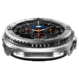Spigen Bezel Tune Pro Pilot Cover for Samsung Galaxy Watch 8 Classic 46mm - Silver